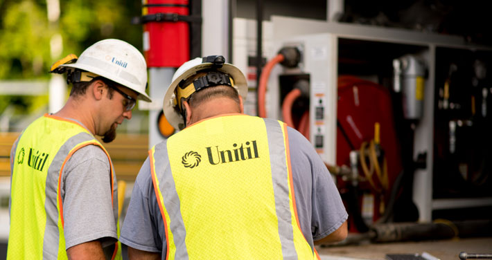 Unitil employees at work
