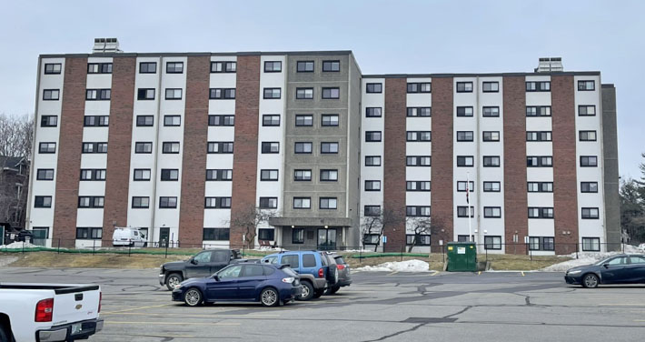 exterior view of the Concord Housing Authority building